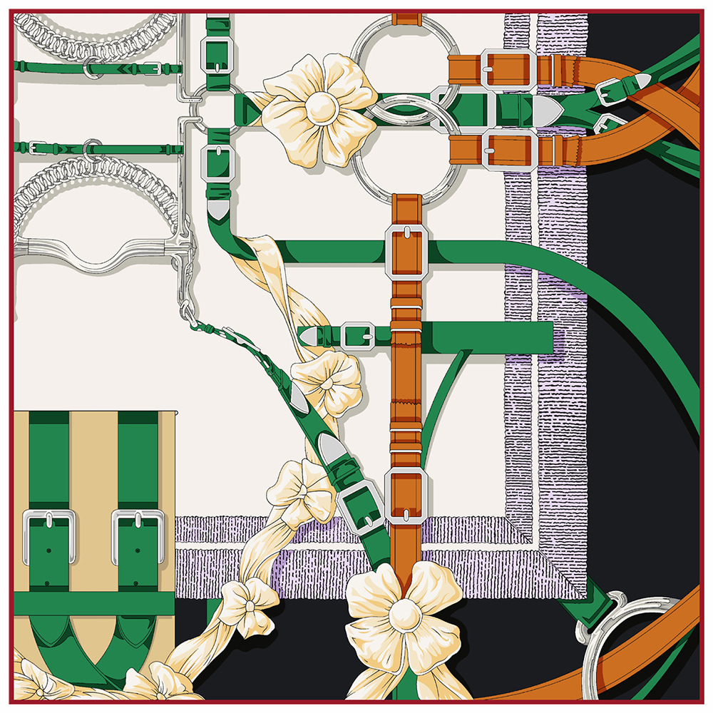 Silk Scarf Square - 90 ซม.ออกแบบใหม่เข็มขัดผ้าไหมผ้าพันคอผ้าคลุมไหล่ผ้าพันคอผู้หญิงออกแบบ Hijab หรูหราผ้าพันคอผ้าพันคอผ้าพันคอสําหรับสุภาพสตรี