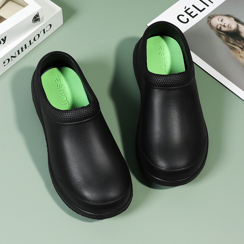 รองเท้าเชฟ EVA กันลื่น สำหรับผ - Women Kitchen Accessories บทวิจารณ์และราคา