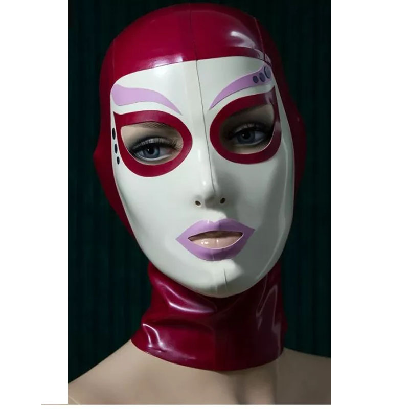 หน้ากากยางลาเท็กซ์สีแดงกุหลาบเ - Women'S Red Accessories บทวิจารณ์และราคา