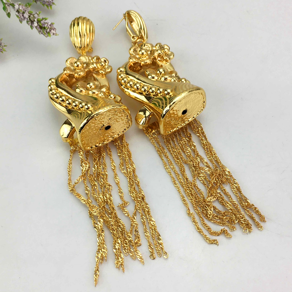 Yuminglai ต่างหูรูปหยดน้ำน้ำใบ - Women Accessories Dubai บทวิจารณ์และราคา