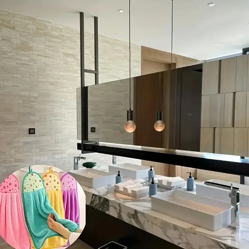 1 ชิ้น ผ้าขนหนูคอรัลเวลเวทสำหร - Women Kitchen Accessories บทวิจารณ์และราคา