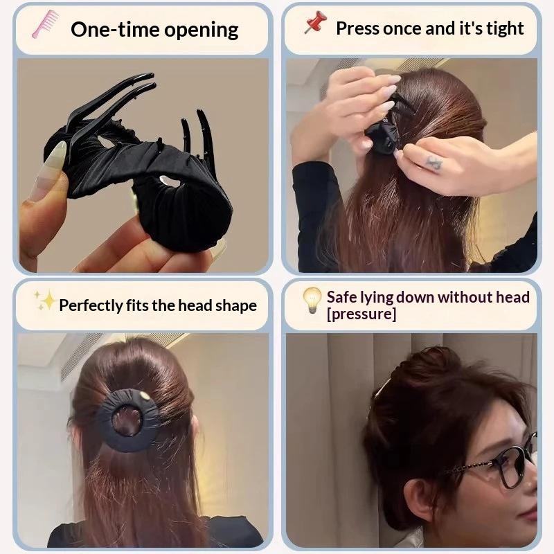 ลดราคา-กิ๊บหนีบผมทรงกลมแบบแบน  - Women Accessories Sale บทวิจารณ์และราคา