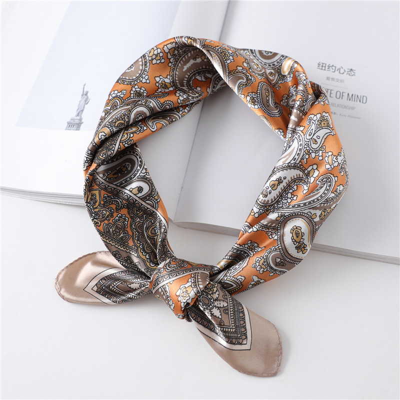 ผ้าพันคอไหมสี่เหลี่ยมหรูหราขนา - Silk Scarf Square บทวิจารณ์และราคา