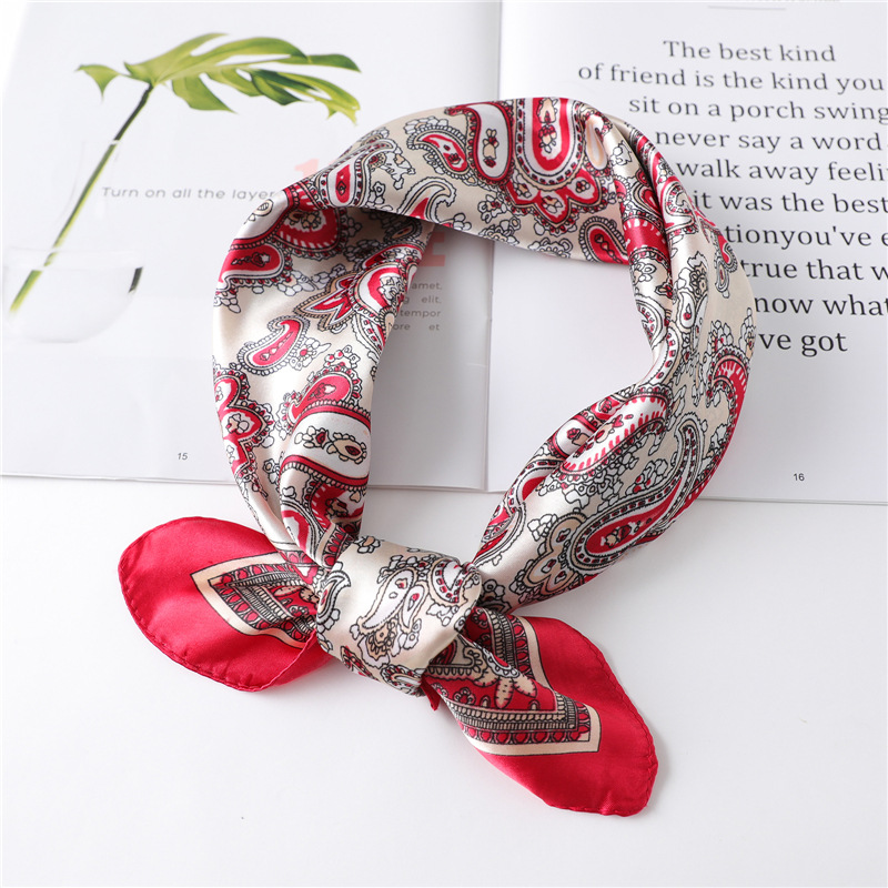 ผ้าพันคอไหมสี่เหลี่ยมหรูหราขนา - Silk Scarf Square บทวิจารณ์และราคา