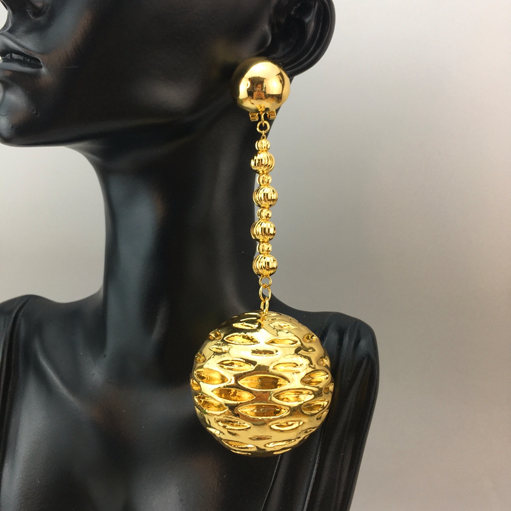 EMMA แฟชั่นดูไบ Gold สี Big Lo - Women Accessories Dubai บทวิจารณ์และราคา